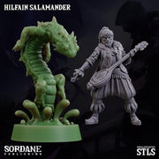 Hilfain Salamander - Sordane Publishing | 28mm and 32mm | Wargaming | DnD | Tabletop Roleplaying