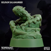 Hilfain Salamander - Sordane Publishing | 28mm and 32mm | Wargaming | DnD | Tabletop Roleplaying