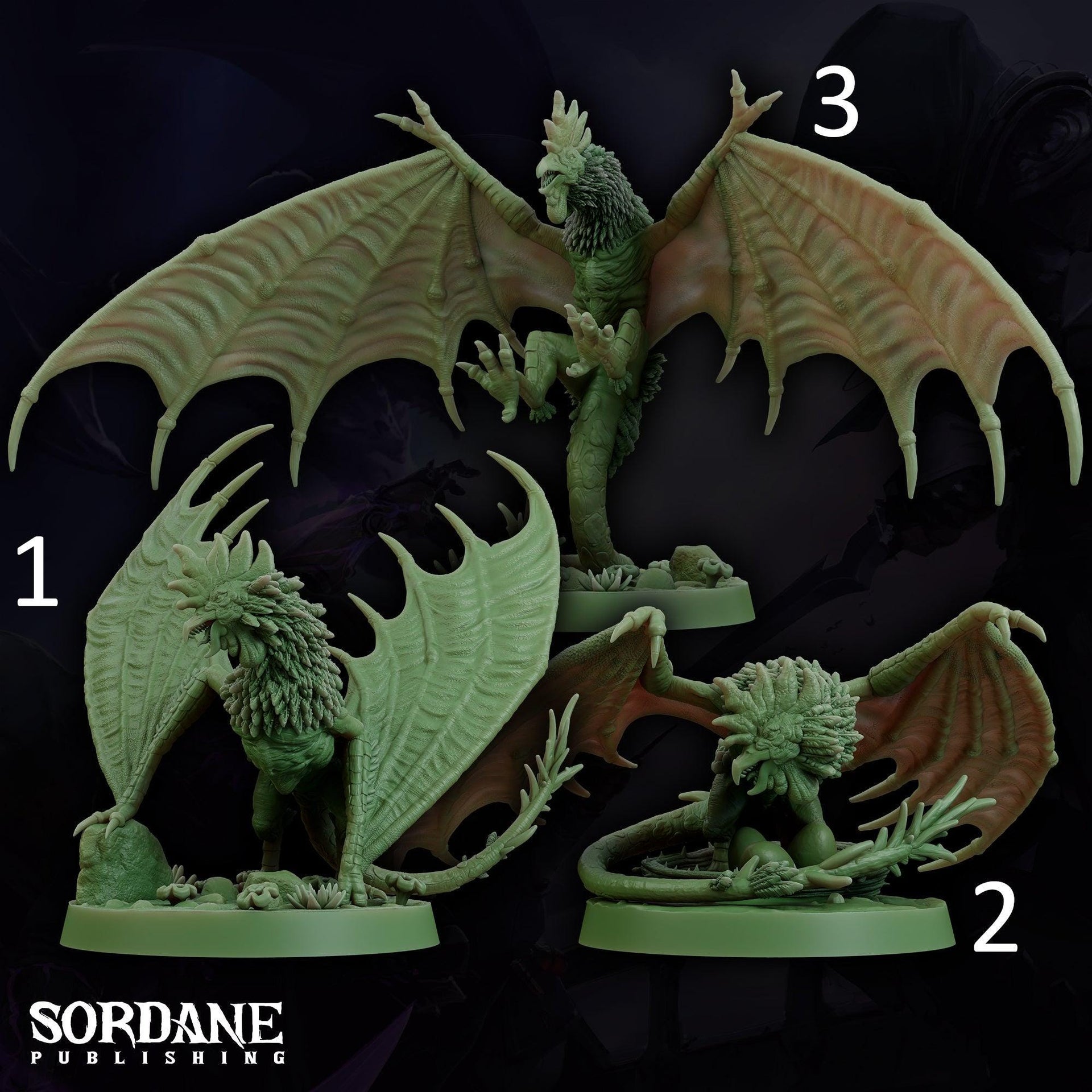 Cockatrice - Sordane Publishing | 28mm and 32mm | Wargaming | DnD | Tabletop Roleplaying