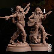 Fire Elemdar Sorcerer - Sordane Publishing | 28mm and 32mm | Wargaming | DnD | Tabletop Roleplaying