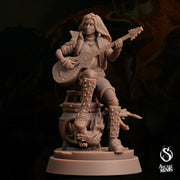 Fire Elemdar Sorcerer - Sordane Publishing | 28mm and 32mm | Wargaming | DnD | Tabletop Roleplaying