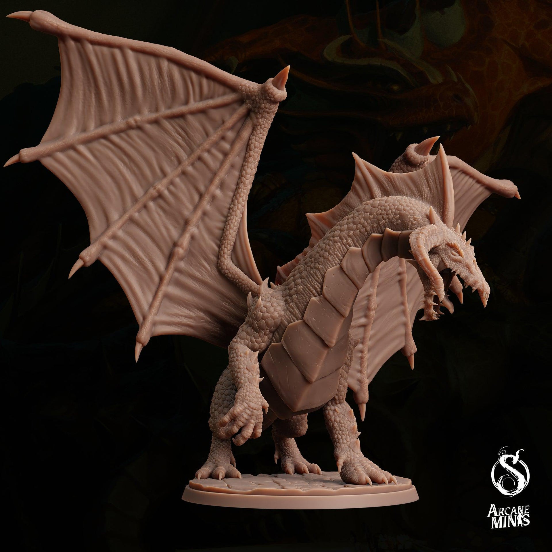 Young Black Dragon - Sordane Publishing | 28mm and 32mm | Wargaming | DnD | Tabletop Roleplaying