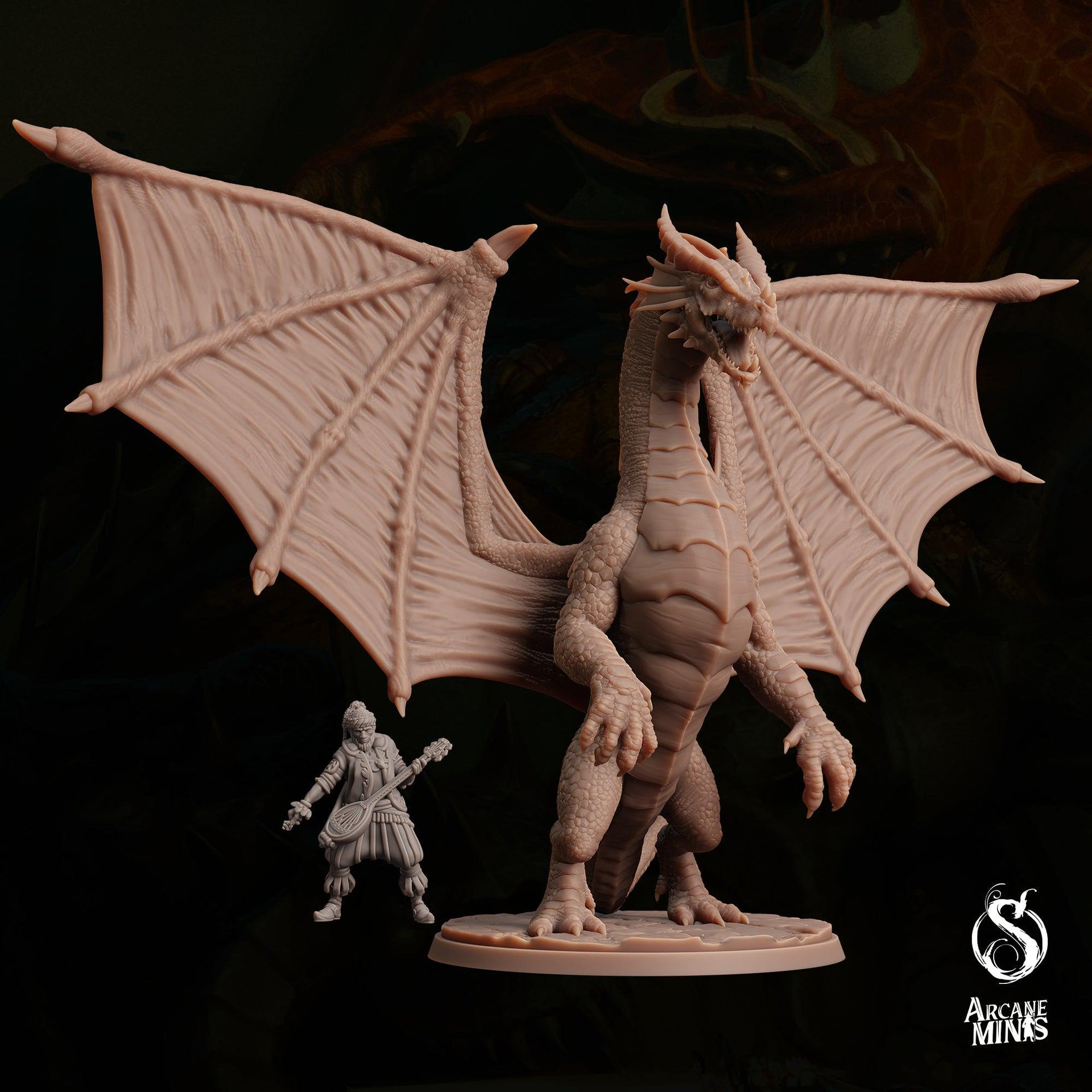 Young Red Dragon - Sordane Publishing | 28mm and 32mm | Wargaming | DnD | Tabletop Roleplaying