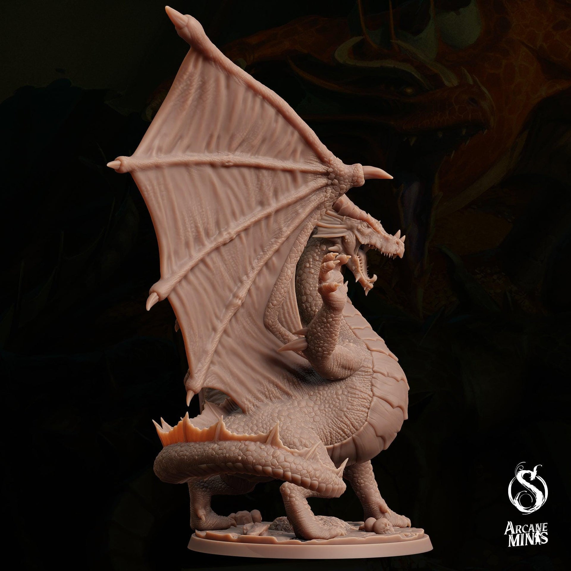 Young Red Dragon - Sordane Publishing | 28mm and 32mm | Wargaming | DnD | Tabletop Roleplaying
