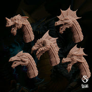 Drakkounds. Blake, Blue, Green, Red, and White Drakes - Sordane Publishing | 28mm and 32mm | Wargaming | DnD | Tabletop Roleplaying