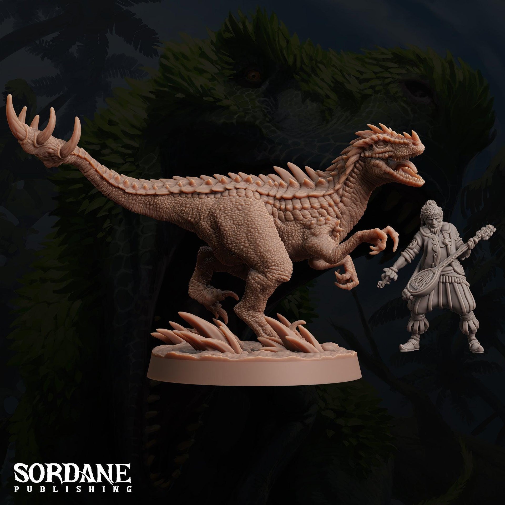Ankyloraptors - Sordane Publishing | 28mm and 32mm | Wargaming | DnD | Tabletop Roleplaying