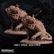 Rattigon Riders. Giant Rat Cavalry - Sordane Publishing | 28mm and 32mm | Wargaming | DnD | Tabletop Roleplaying