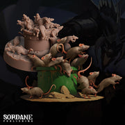 Rat Swarms - Sordane Publishing | 28mm and 32mm | Wargaming | DnD | Tabletop Roleplaying