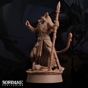 Wererat Overseer - Sordane Publishing | 28mm and 32mm | Wargaming | DnD | Tabletop Roleplaying