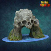 Ocean Rocks Terrain - Print Your Monsters | 28mm and 32mm | Wargaming | DnD | Tabletop Roleplaying