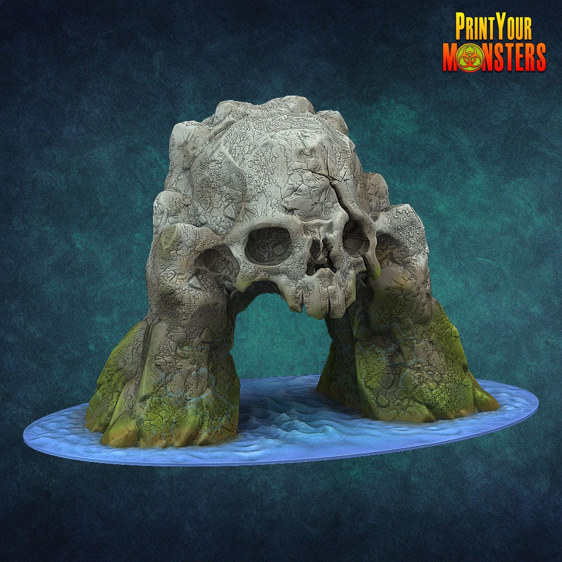 Ocean Rocks Terrain - Print Your Monsters | 28mm and 32mm | Wargaming | DnD | Tabletop Roleplaying