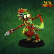 Lizardmen Army Pack - Print Your Monsters | 28mm and 32mm | Wargaming | DnD | Tabletop Roleplaying