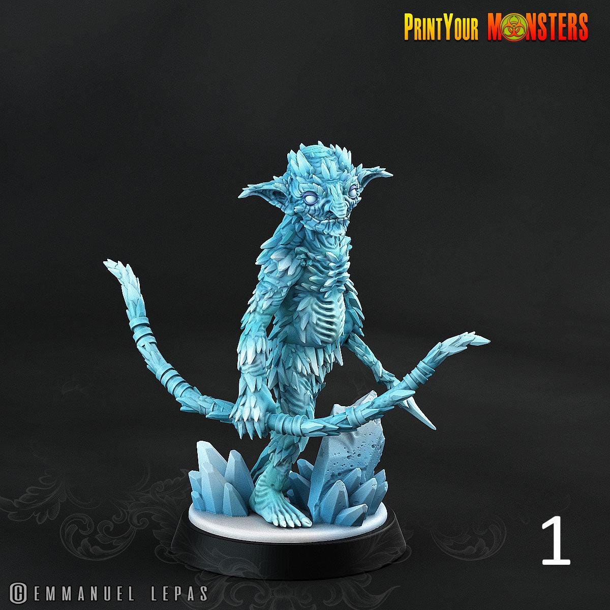 Ice Shard Goblins - Print Your Monsters | 28mm and 32mm | Wargaming | DnD | Tabletop Roleplaying