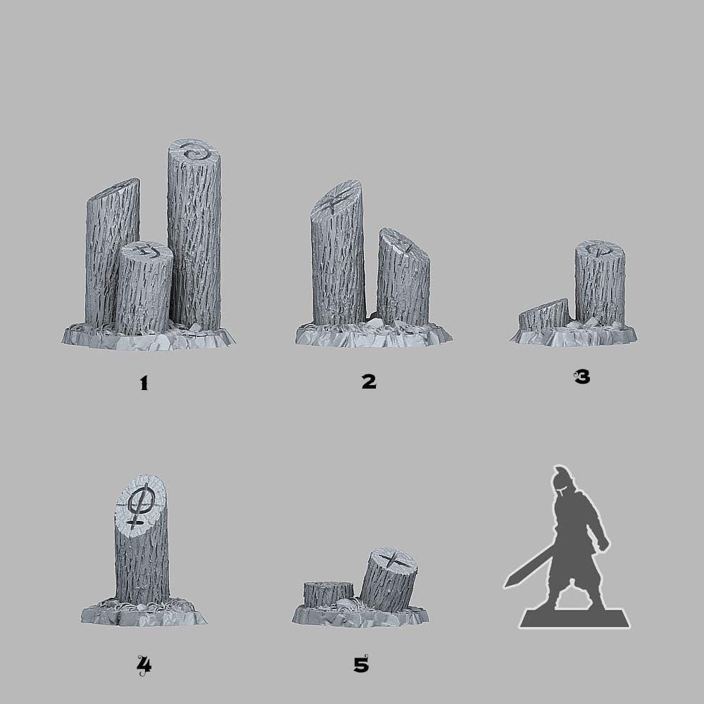 Mystical Tree Trunk - Fantastic Plants and Rocks | 28mm and 32mm | Wargaming | DnD | Tabletop Roleplaying