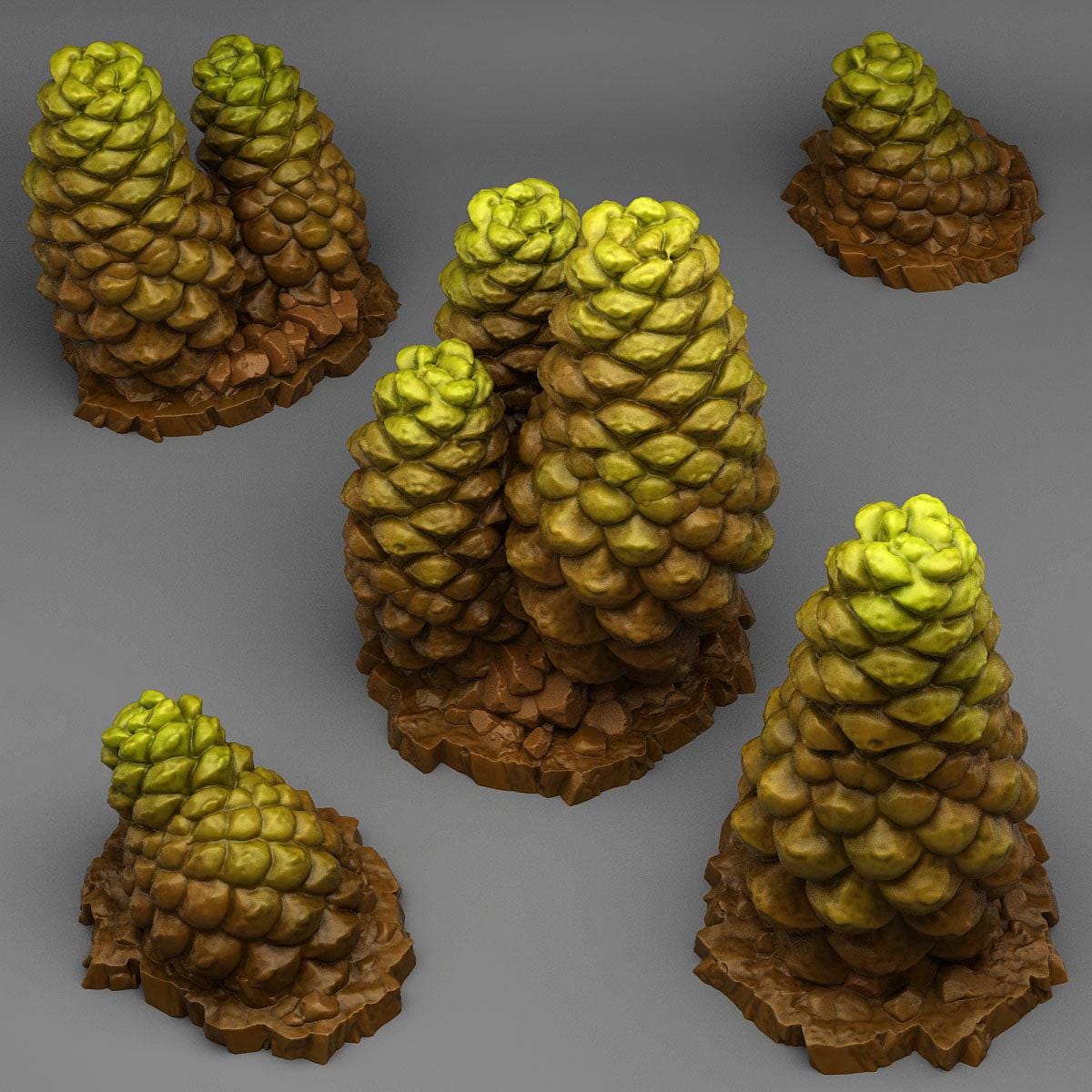 Pinecones Aberation - Fantastic Plants and Rocks | 28mm and 32mm | Wargaming | DnD | Tabletop Roleplaying