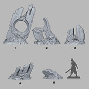 Overgrown Relics - Fantastic Plants and Rocks | 28mm and 32mm | Wargaming | DnD | Tabletop Roleplaying