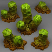 Cactus from Mars - Fantastic Plants and Rocks | 28mm and 32mm | Wargaming | DnD | Tabletop Roleplaying