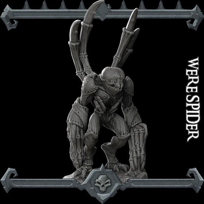 WereSpider - Rocket Pig Games | 28mm and 32mm | Wargaming | DnD | Tabletop Roleplaying