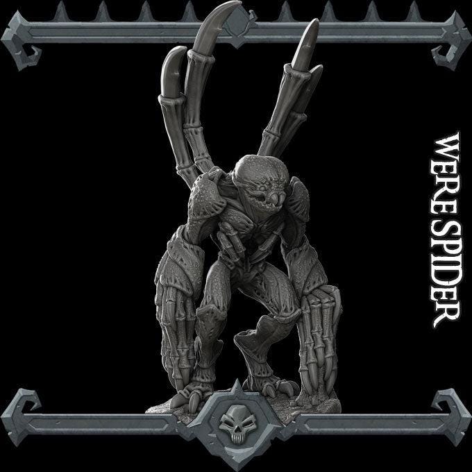 WereSpider - Rocket Pig Games | 28mm and 32mm | Wargaming | DnD | Tabletop Roleplaying