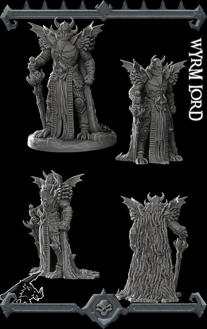 Wyrm Lord - Rocket Pig Games | 28mm and 32mm | Wargaming | DnD | Tabletop Roleplaying