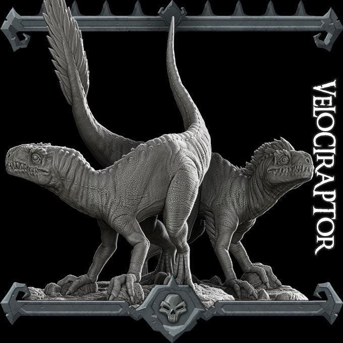Velociraptor - Rocket Pig Games | 28mm and 32mm | Wargaming | DnD | Tabletop Roleplaying