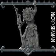 Necro Shaman - Rocket Pig Games | 28mm and 32mm | Wargaming | DnD | Tabletop Roleplaying