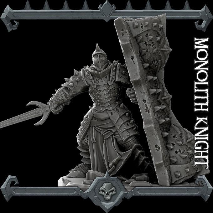 Monolith Knight - Rocket Pig Games | 28mm and 32mm | Wargaming | DnD | Tabletop Roleplaying