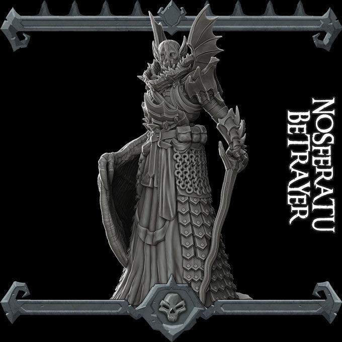 Nosferatu Betrayer - Rocket Pig Games | 28mm and 32mm | Wargaming | DnD | Tabletop Roleplaying