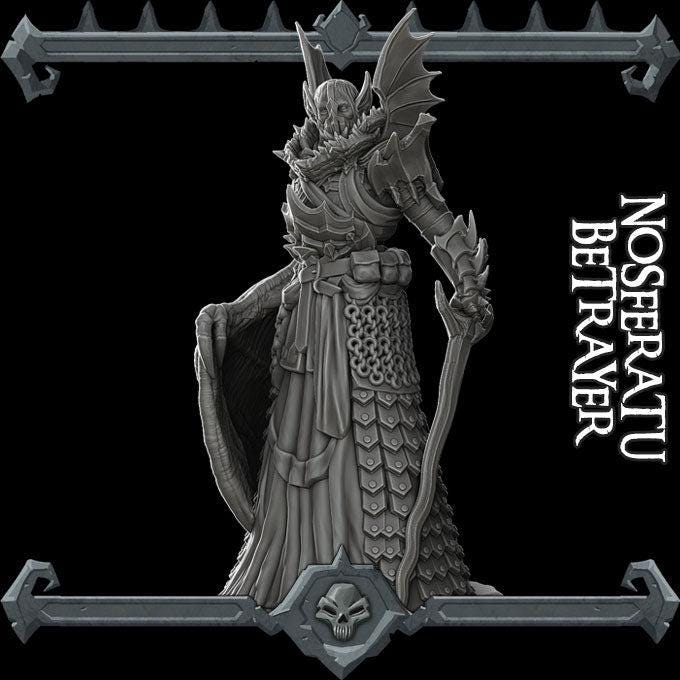 Nosferatu Betrayer - Rocket Pig Games | 28mm and 32mm | Wargaming | DnD | Tabletop Roleplaying
