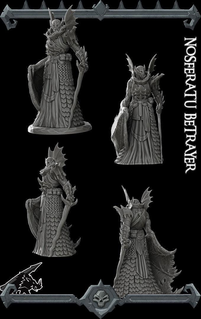 Nosferatu Betrayer - Rocket Pig Games | 28mm and 32mm | Wargaming | DnD | Tabletop Roleplaying