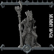 Mummy Mage - Rocket Pig Games | 28mm and 32mm | Wargaming | DnD | Tabletop Roleplaying