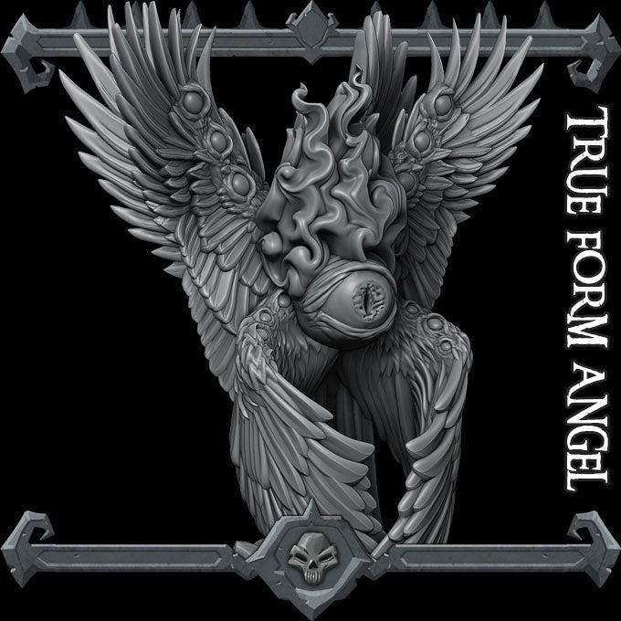 True Form Angel - Rocket Pig Games | 28mm and 32mm | Wargaming | DnD | Tabletop Roleplaying