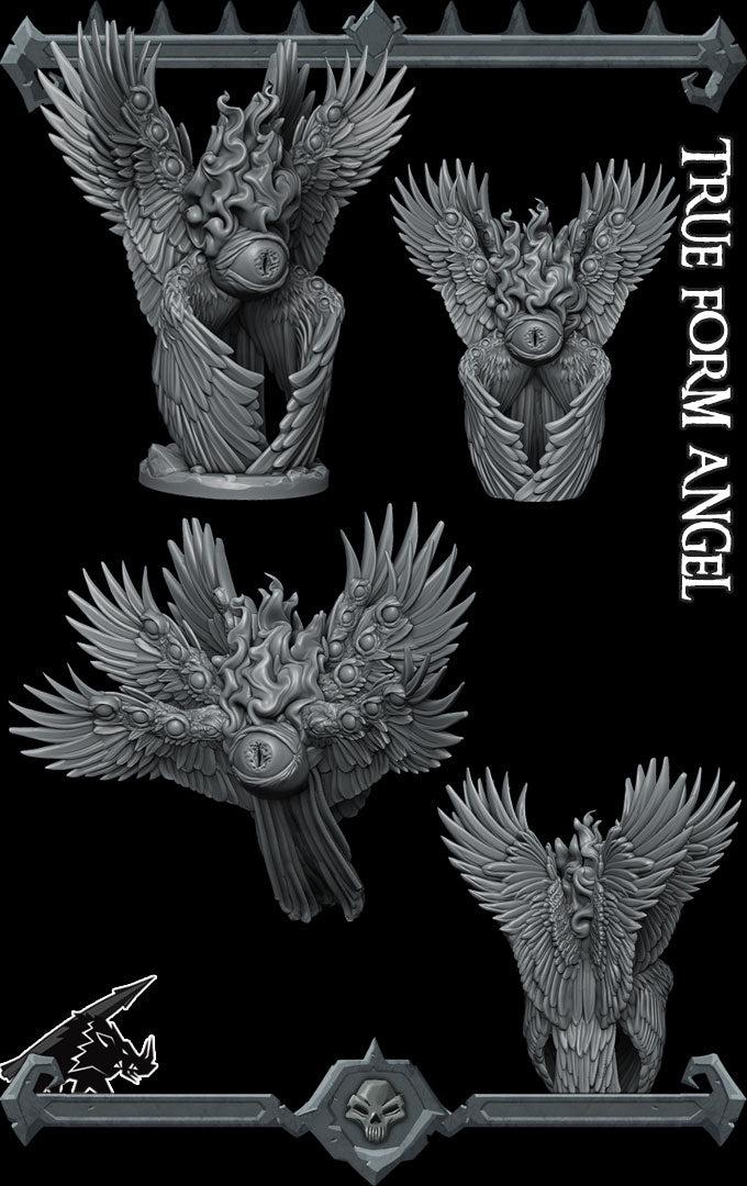 True Form Angel - Rocket Pig Games | 28mm and 32mm | Wargaming | DnD | Tabletop Roleplaying