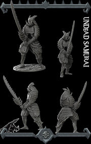 Undead Samurai - Rocket Pig Games | 28mm and 32mm | Wargaming | DnD | Tabletop Roleplaying
