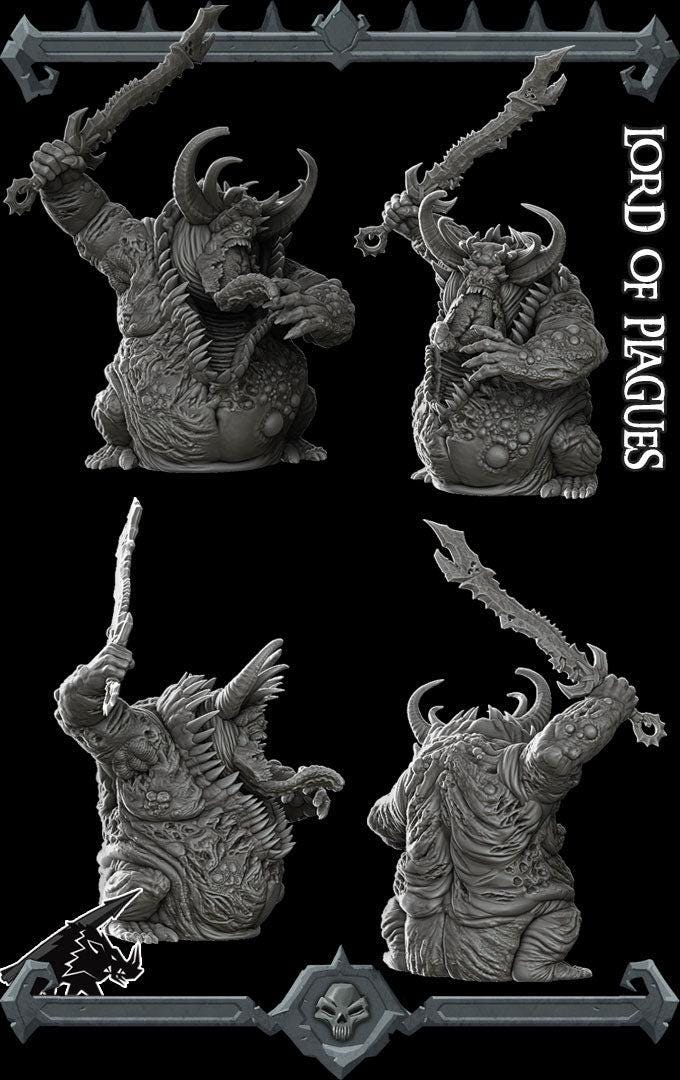 Lord Of Plagues - Rocket Pig Games | 28mm and 32mm | Wargaming | DnD | Tabletop Roleplaying