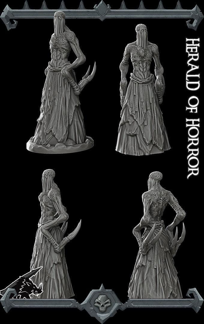 Herald of Horror - Rocket Pig Games | 28mm and 32mm | Wargaming | DnD | Tabletop Roleplaying
