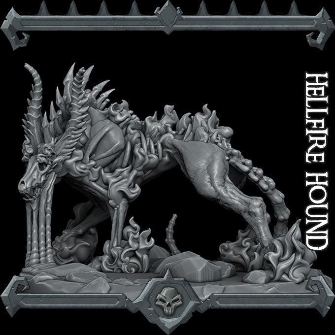 Hellfire Hound - Rocket Pig Games | 28mm and 32mm | Wargaming | DnD | Tabletop Roleplaying