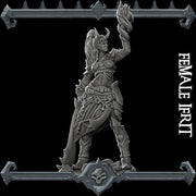 Female Ifrit - Rocket Pig Games | 28mm and 32mm | Wargaming | DnD | Tabletop Roleplaying