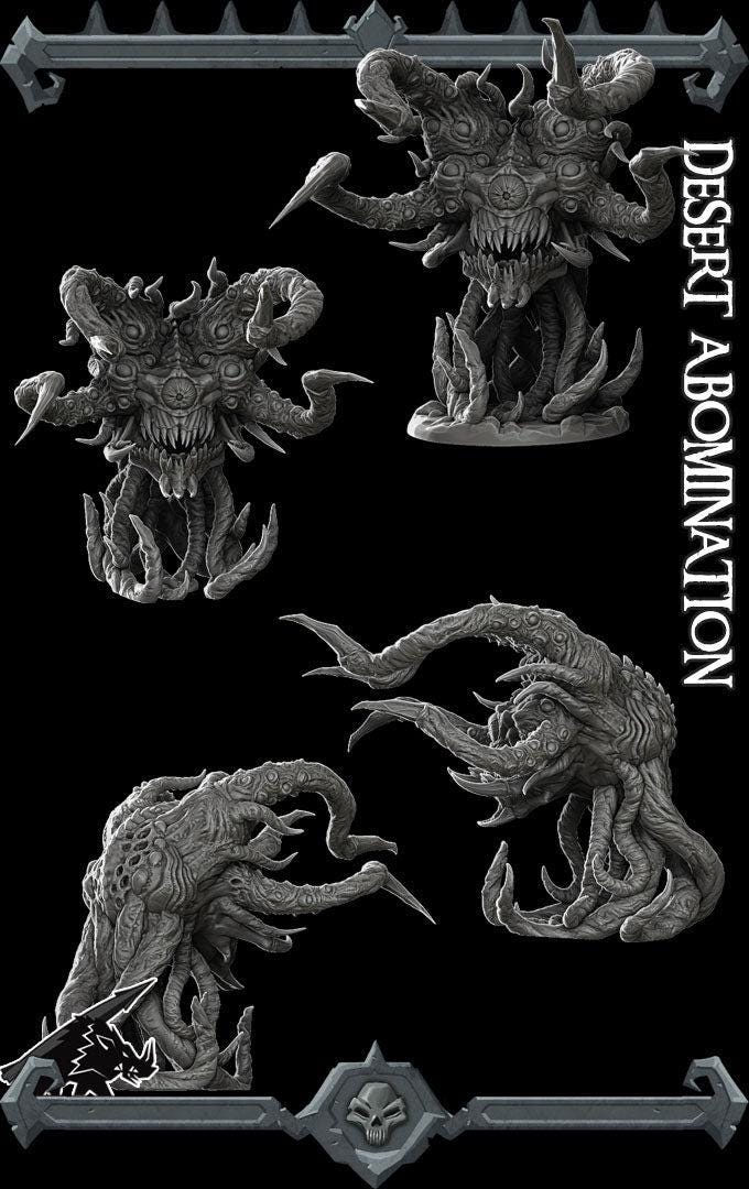 Desert Abomination - Rocket Pig Games | 28mm and 32mm | Wargaming | DnD | Tabletop Roleplaying
