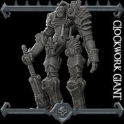 Clockwork Giant - Rocket Pig Games | 28mm and 32mm | Wargaming | DnD | Tabletop Roleplaying