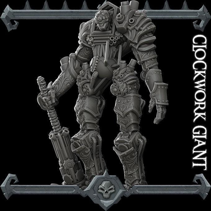 Clockwork Giant - Rocket Pig Games | 28mm and 32mm | Wargaming | DnD | Tabletop Roleplaying