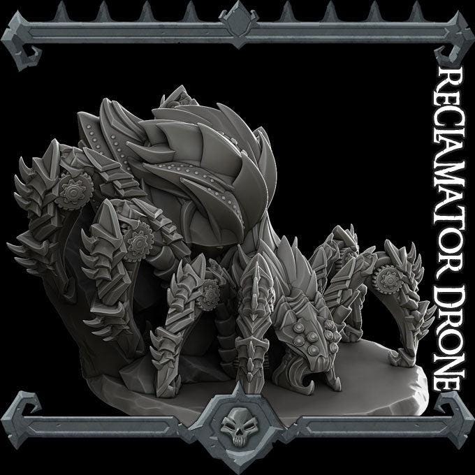 Reclamator Drone - Rocket Pig Games | 28mm and 32mm | Wargaming | DnD | Tabletop Roleplaying