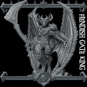 Fiendish Gate King - Rocket Pig Games | 28mm and 32mm | Wargaming | DnD | Tabletop Roleplaying