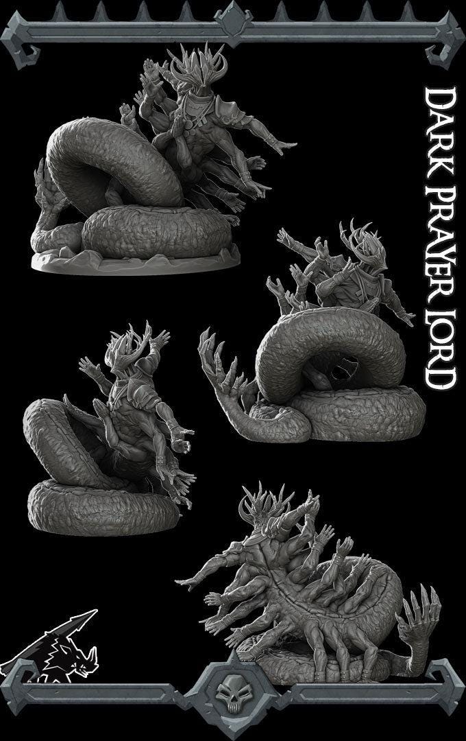 Dark Prayer Lord - Rocket Pig Games | 28mm and 32mm | Wargaming | DnD | Tabletop Roleplaying