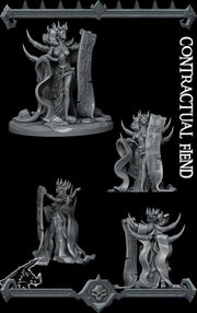 Contractual Fiend - Rocket Pig Games | 28mm and 32mm | Wargaming | DnD | Tabletop Roleplaying