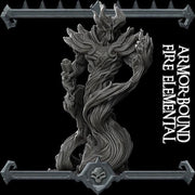 Armorbound Fire Elemental - Rocket Pig Games | 28mm and 32mm | Wargaming | DnD | Tabletop Roleplaying