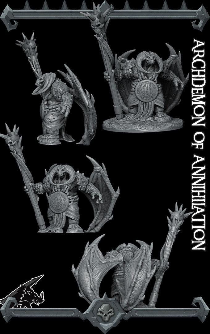 Archdemon Of Annihilation - Rocket Pig Games | 28mm and 32mm | Wargaming | DnD | Tabletop Roleplaying
