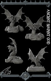 Ancient Serpent God - Rocket Pig Games | 28mm and 32mm | Wargaming | DnD | Tabletop Roleplaying
