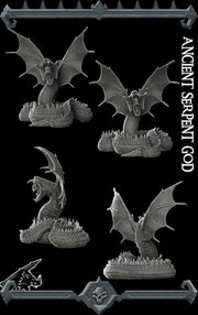 Ancient Serpent God - Rocket Pig Games | 28mm and 32mm | Wargaming | DnD | Tabletop Roleplaying