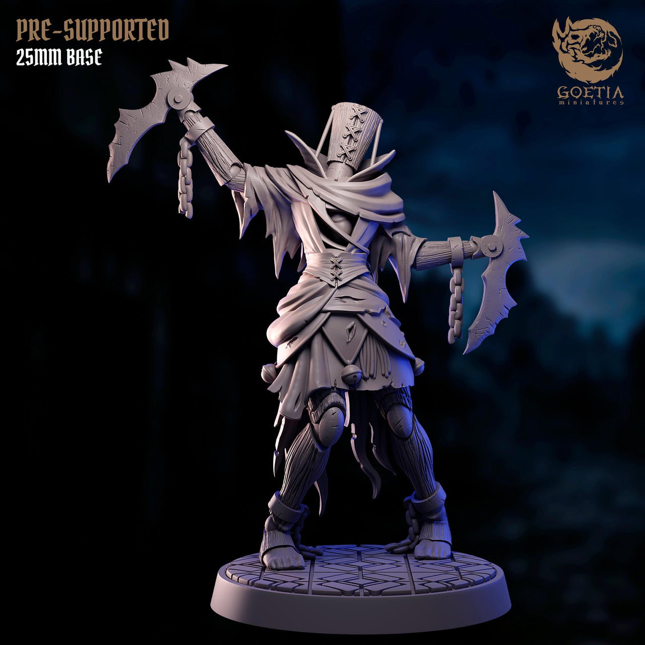 Puppet, Animated Assassin - Goetia Miniatures | 28mm and 32mm | Wargaming | DnD | Tabletop Roleplaying